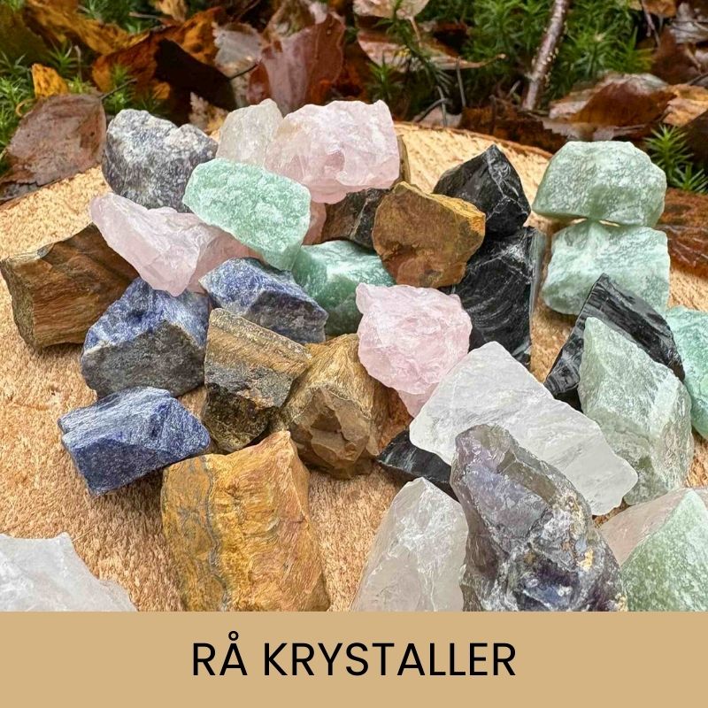 Raakrystaller Se vores flotte Rå krystaller her