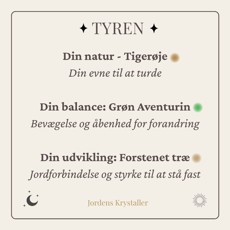 Tyren Stjernetegnssæt - Billede 7