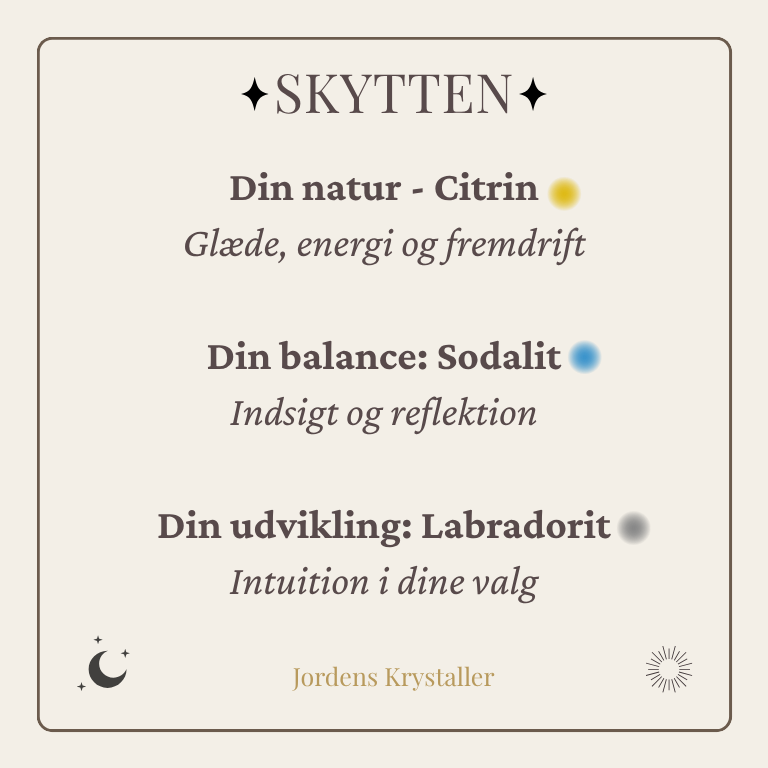 Skytte Stjernetegnssæt - Billede 6