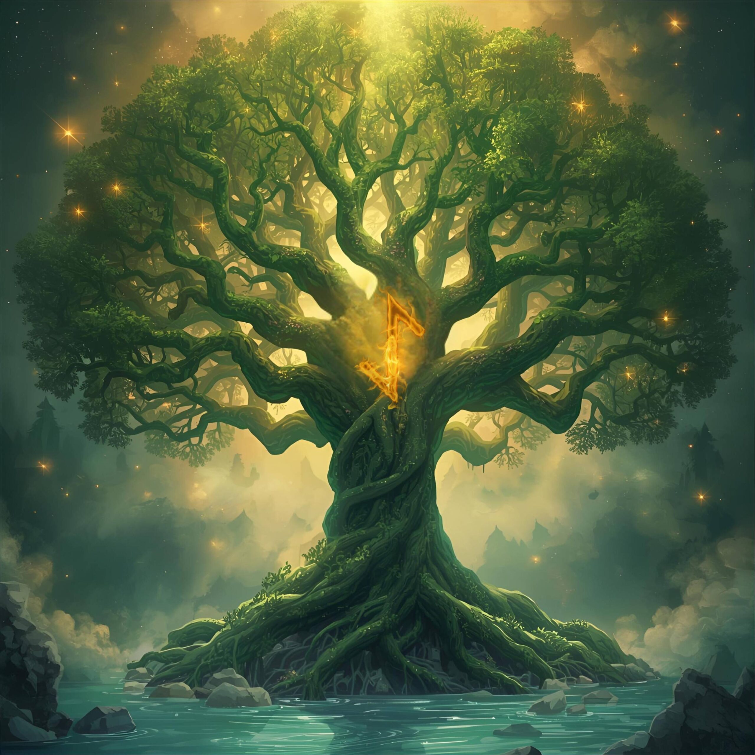 YGGDRASIL Krystalsæt - Billede 4