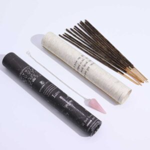 Love Spell Incense med Rosakvarts Pendul