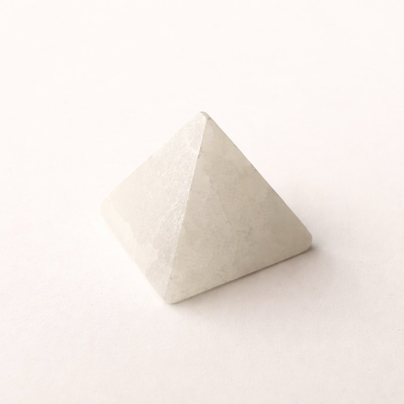 Selenit Pyramide - Billede 2