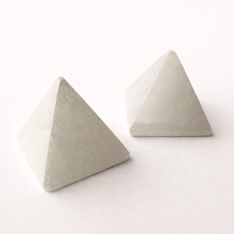 Selenit Pyramide - Billede 3