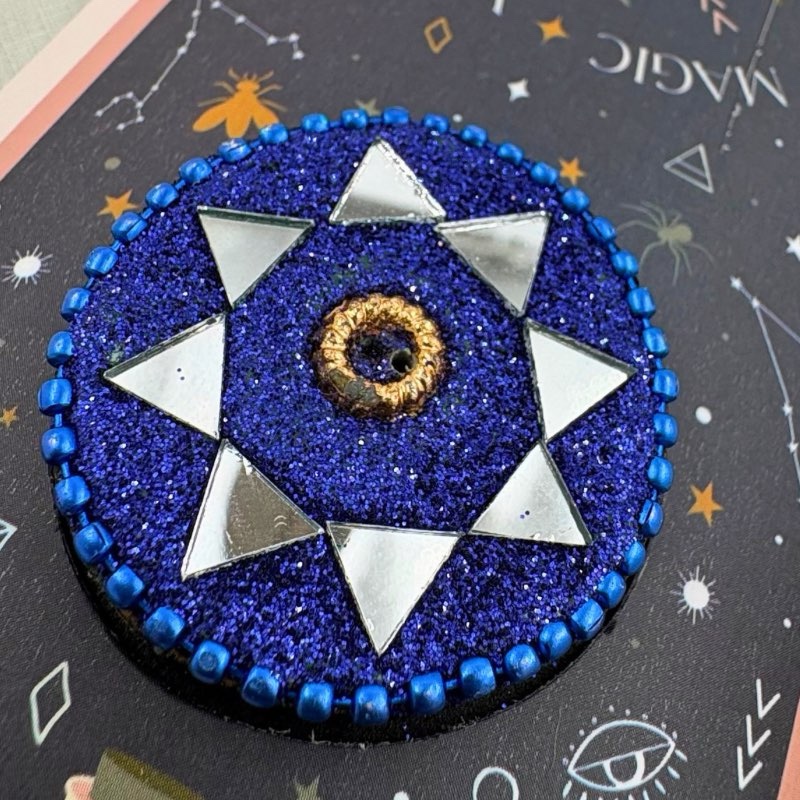 Incense Celestial Magic Moondust Spell + incense holder - Billede 2