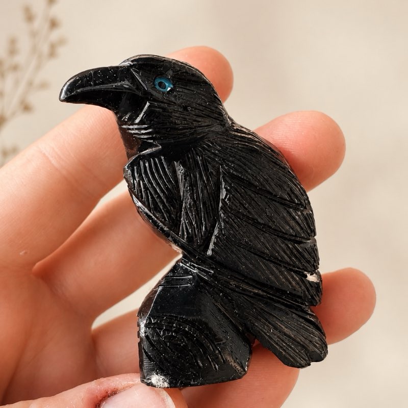 Sort Obsidian Ravn